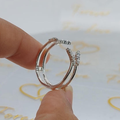Round Lab Diamond Engagement Ring