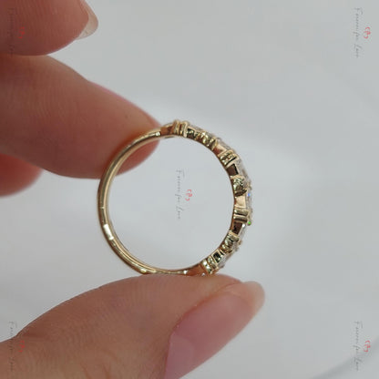 Marquise Diamond Engagement Ring