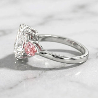 4.5 Ct IGI Certified Oval Lab Diamond Engagement Ring