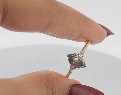 1.5 Ct Marquise Diamond Engagement Ring