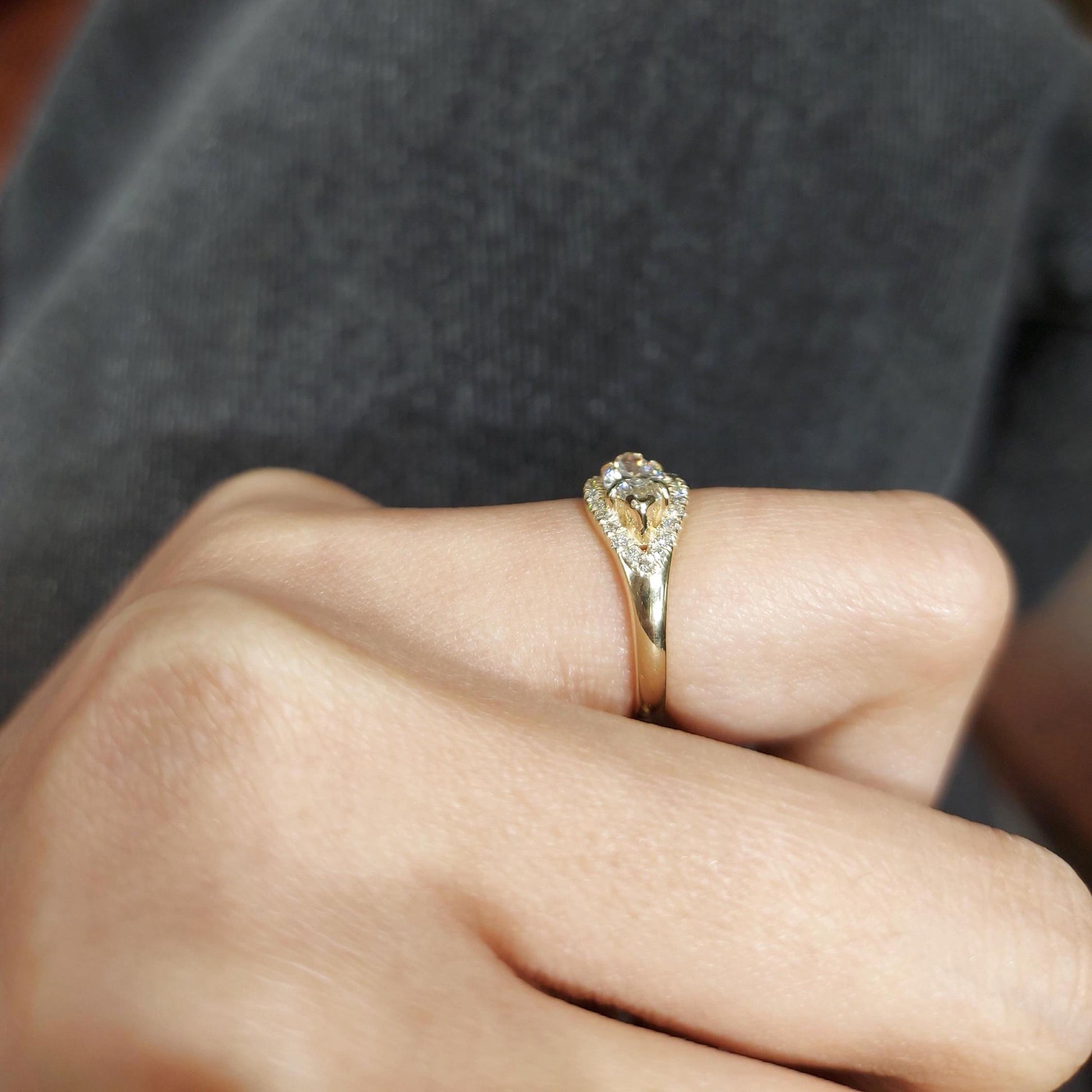 0.5 Ct Marquise Diamond Band