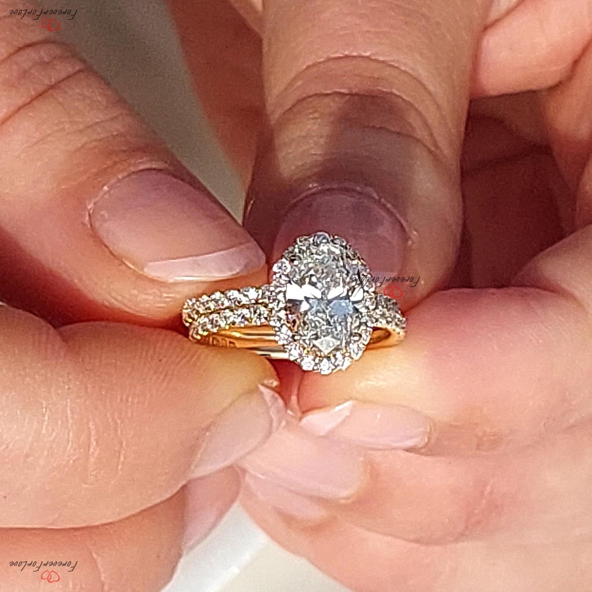 2 Ct IGI Certified Oval Lab Diamond Solitaire Engagement Ring