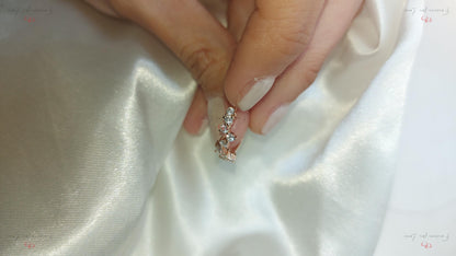 0.20 Ct Lab Diamond Engagement Ring