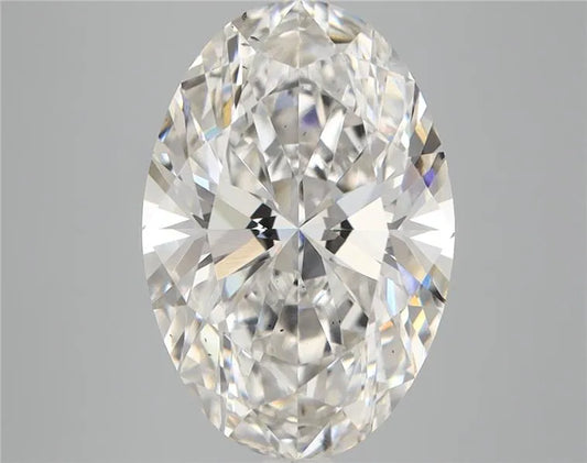 5.00ct Oval Lab Grown Diamond (Colour G, Clarity VS2, IGI Certified)