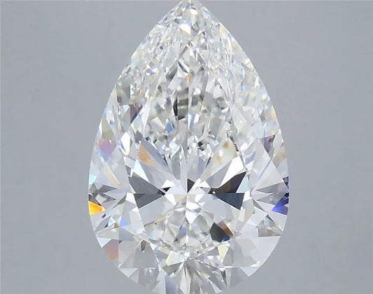 5.00ct Pear Lab Grown Diamond (Colour F, Clarity VVS2, IGI Certified)