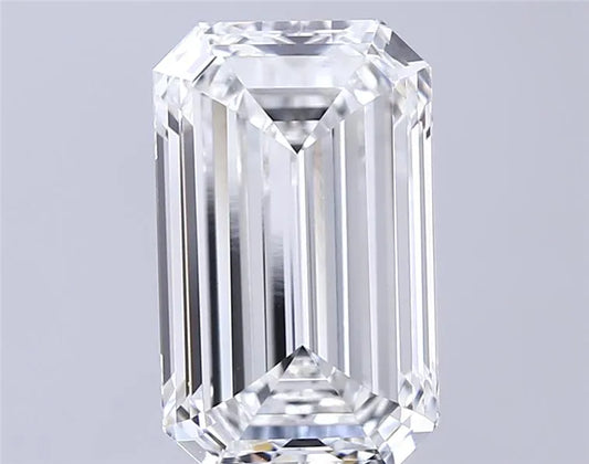 5.01ct Emerald Lab Grown Diamond (Colour F, Clarity VVS2, IGI Certified)