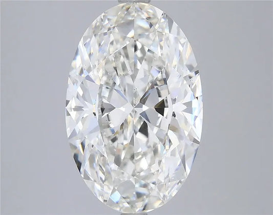 5.01ct Oval Lab Grown Diamond (Colour G, Clarity VS2, IGI Certified)
