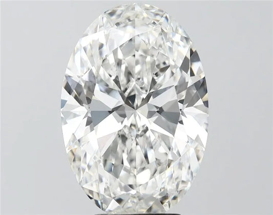 5.06ct Oval Lab Grown Diamond (Colour F, Clarity VVS1, IGI Certified)