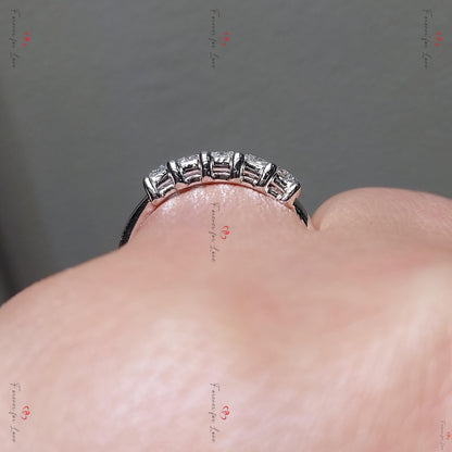 Radiant Lab Diamond Half Eternity Band