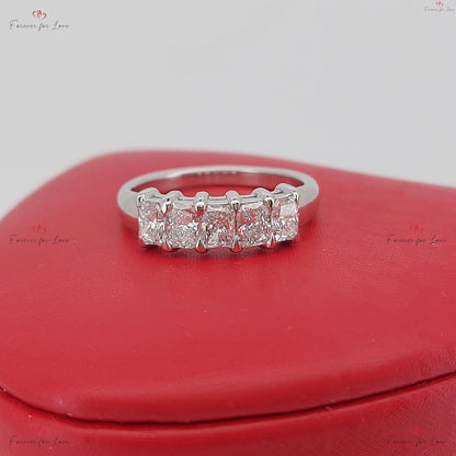 Radiant Lab Diamond Half Eternity Band