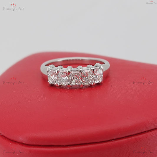 Radiant Lab Diamond Half Eternity Band