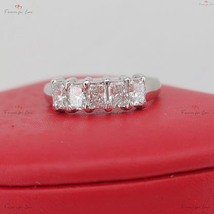 Radiant Lab Diamond Half Eternity Band