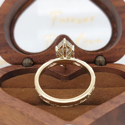 IGI Certified Marquise Lab Diamond Band
