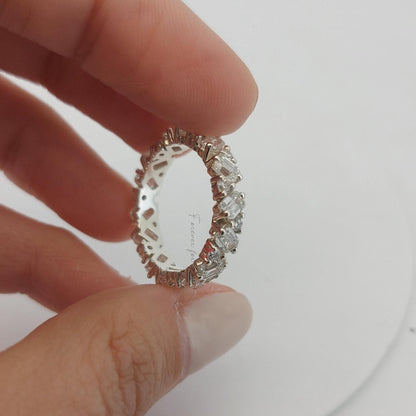 Baguette Diamond Full Eternity Band