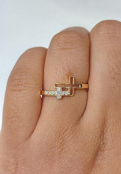 Round Lab Diamond Stacking Ring