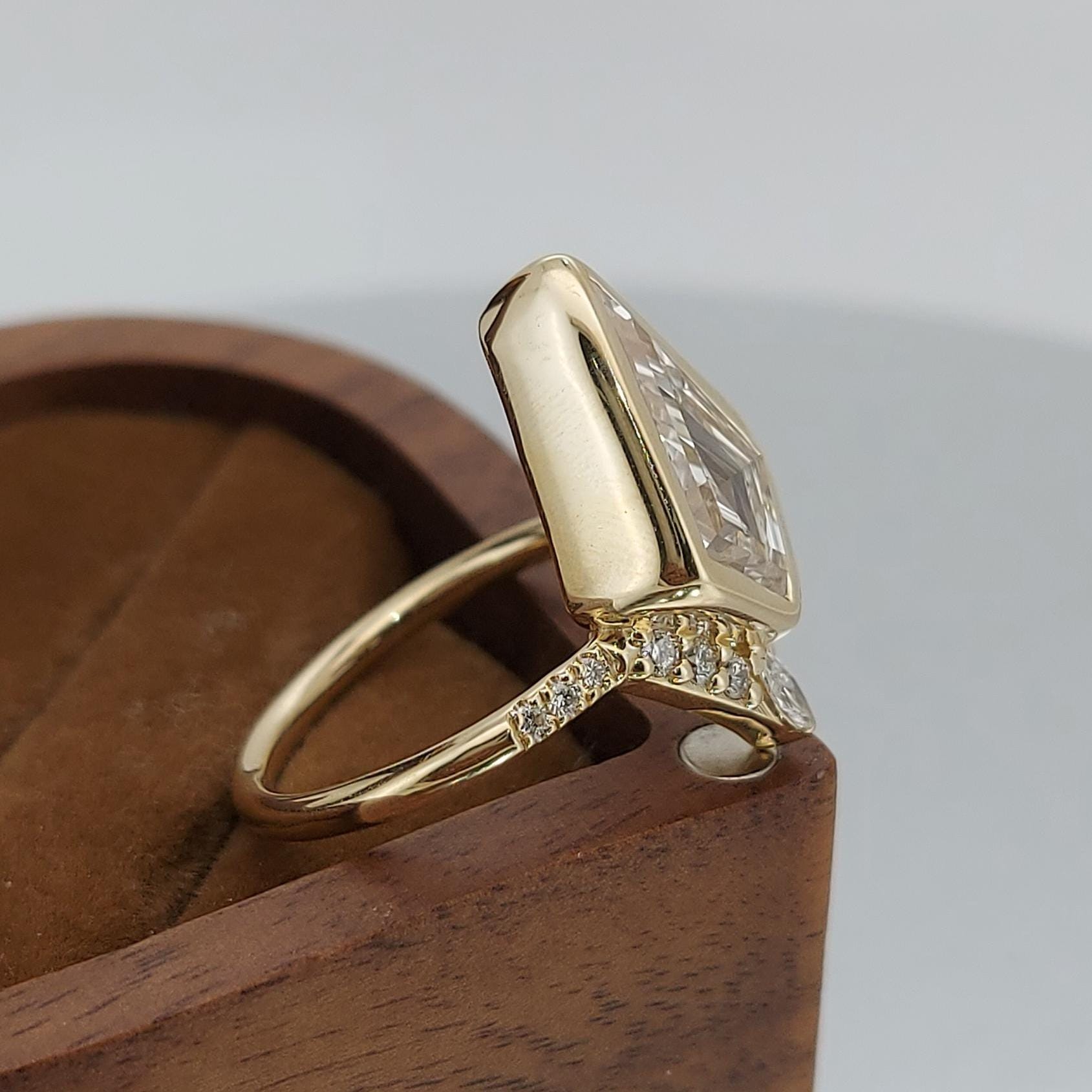3 Ct IGI Certified Lab Diamond Engagement Ring