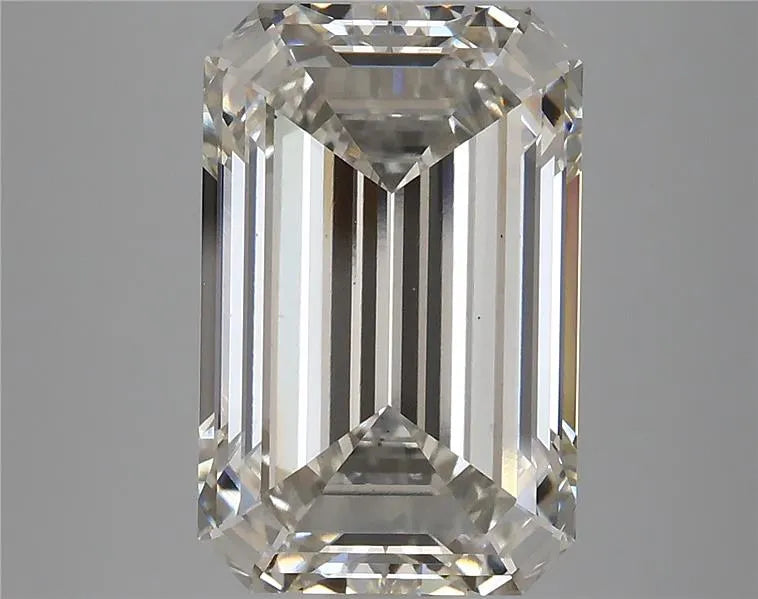 6.52ct Emerald Lab Grown Diamond (Colour H, Clarity VS2, IGI Certified)