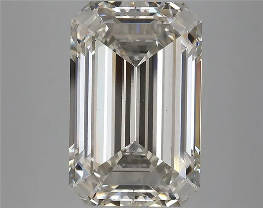 6.52ct Emerald Lab Grown Diamond (Colour H, Clarity VS2, IGI Certified)