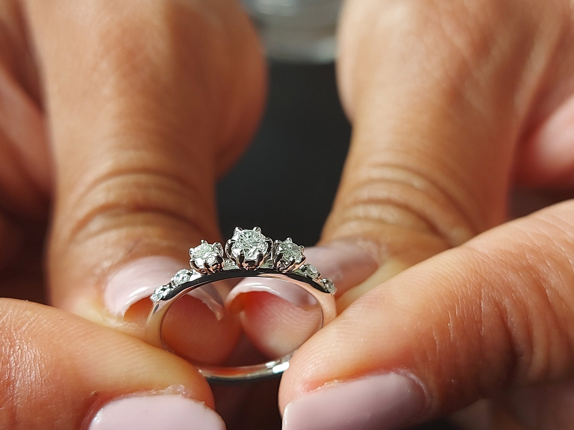 Diamond Stacking Ring