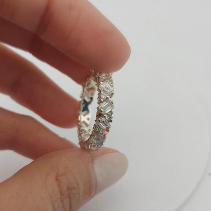 Baguette Diamond Full Eternity Band
