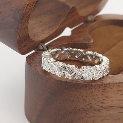 Baguette Diamond Full Eternity Band