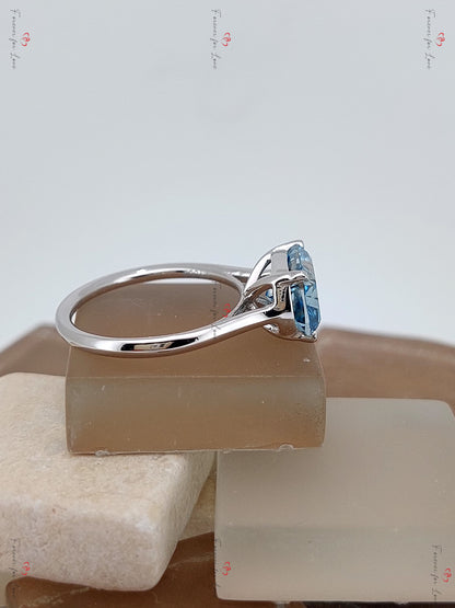 IGI Certified Cushion Lab Diamond Engagement Ring