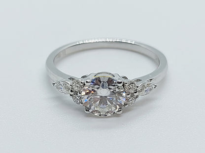 2 Ct Marquise Diamond Engagement Ring