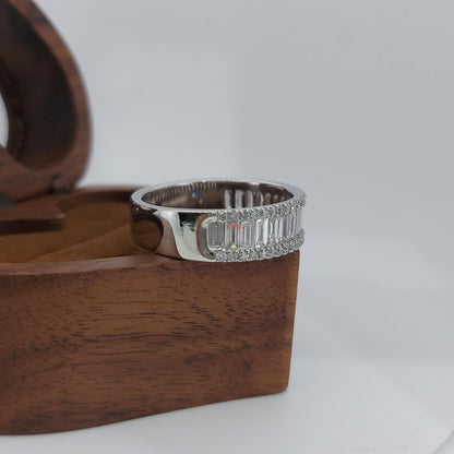Baguette Lab Diamond Eternity Band