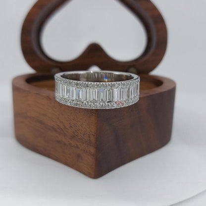 Baguette Lab Diamond Eternity Band