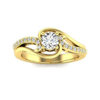 1.5 Ct IGI Certified Lab Diamond Solitaire Engagement Ring