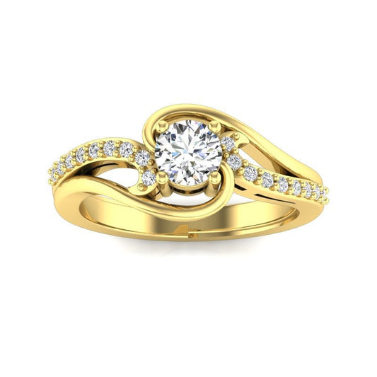 1.5 Ct IGI Certified Lab Diamond Solitaire Engagement Ring