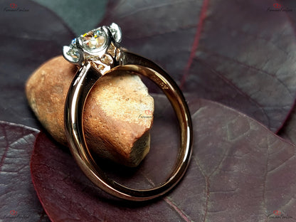 1.9 Ct Round Diamond Solitaire Engagement Ring