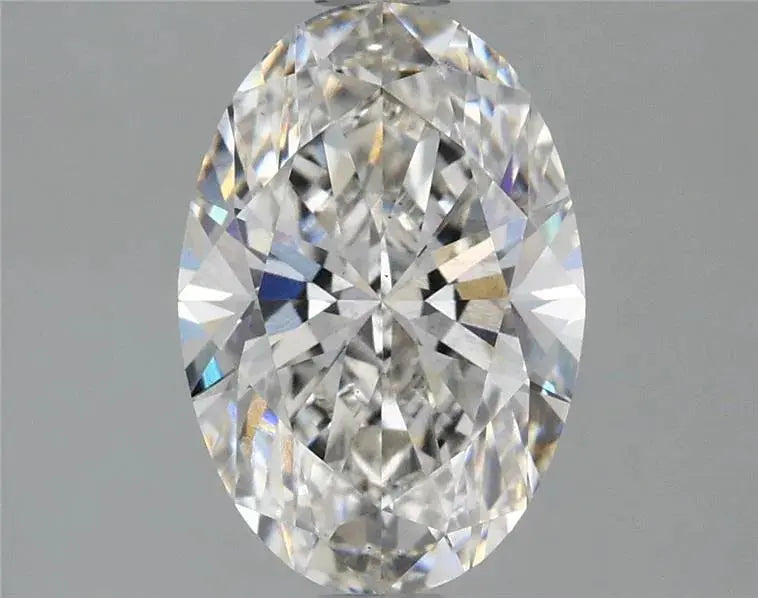 1.52ct Oval Lab Grown Diamond (Colour H, Clarity VS2, IGI Certified) Forever For Love
