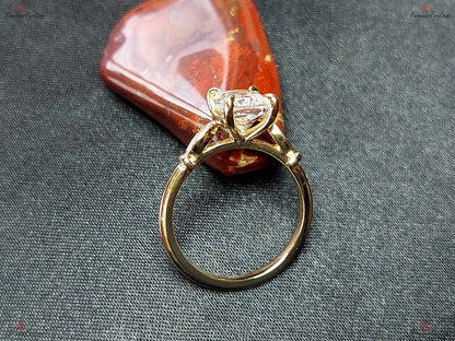 2.03 Ct IGI Certified Cushion Lab Diamond Engagement Ring