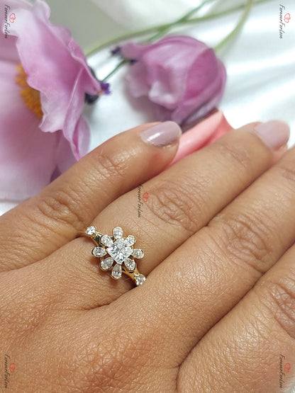 Cushion Lab Diamond Wedding Ring