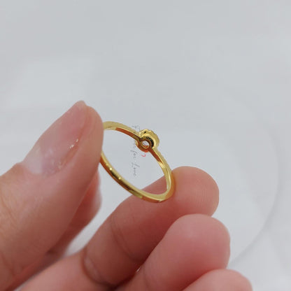 Round Natural Diamond Halo Engagement Ring