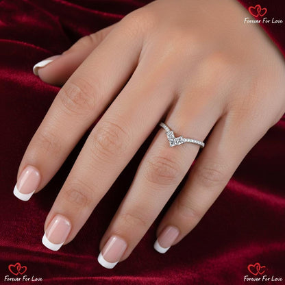 Round Lab Diamond Engagement Ring