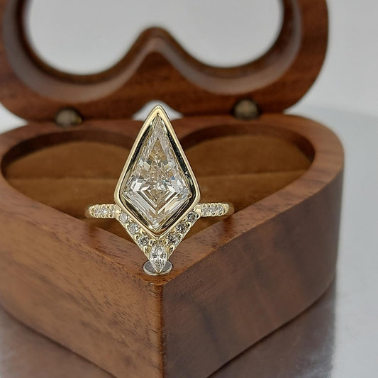 3 Ct IGI Certified Lab Diamond Engagement Ring