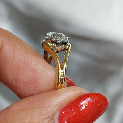 1 Ct IGI Certified Round Lab Diamond Solitaire Engagement Ring