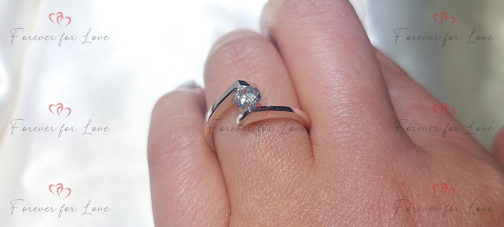 GIA Certified Round Natural Diamond Solitaire Ring