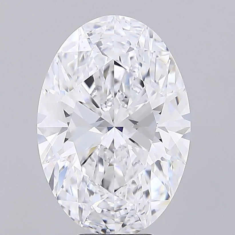 8.49ct Oval Lab Grown Diamond (Colour D, Clarity VVS1, IGI Certified)