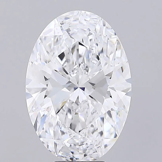 8.49ct Oval Lab Grown Diamond (Colour D, Clarity VVS1, IGI Certified)