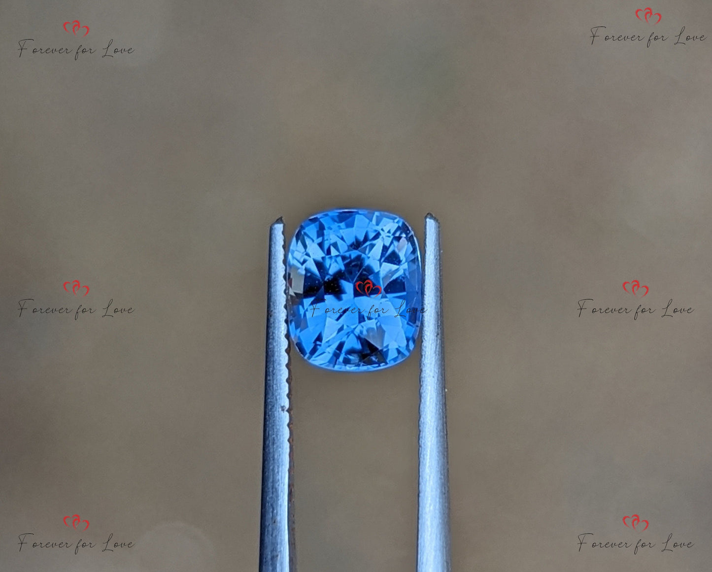 Unique 1.4Ct Earth-mined Ceylon unheated Untreated blue  sapphire, custom jewellery, hand made piece. Moissanite engagement ring in Gold or Platinum — custom handcrafted by Forever For Love