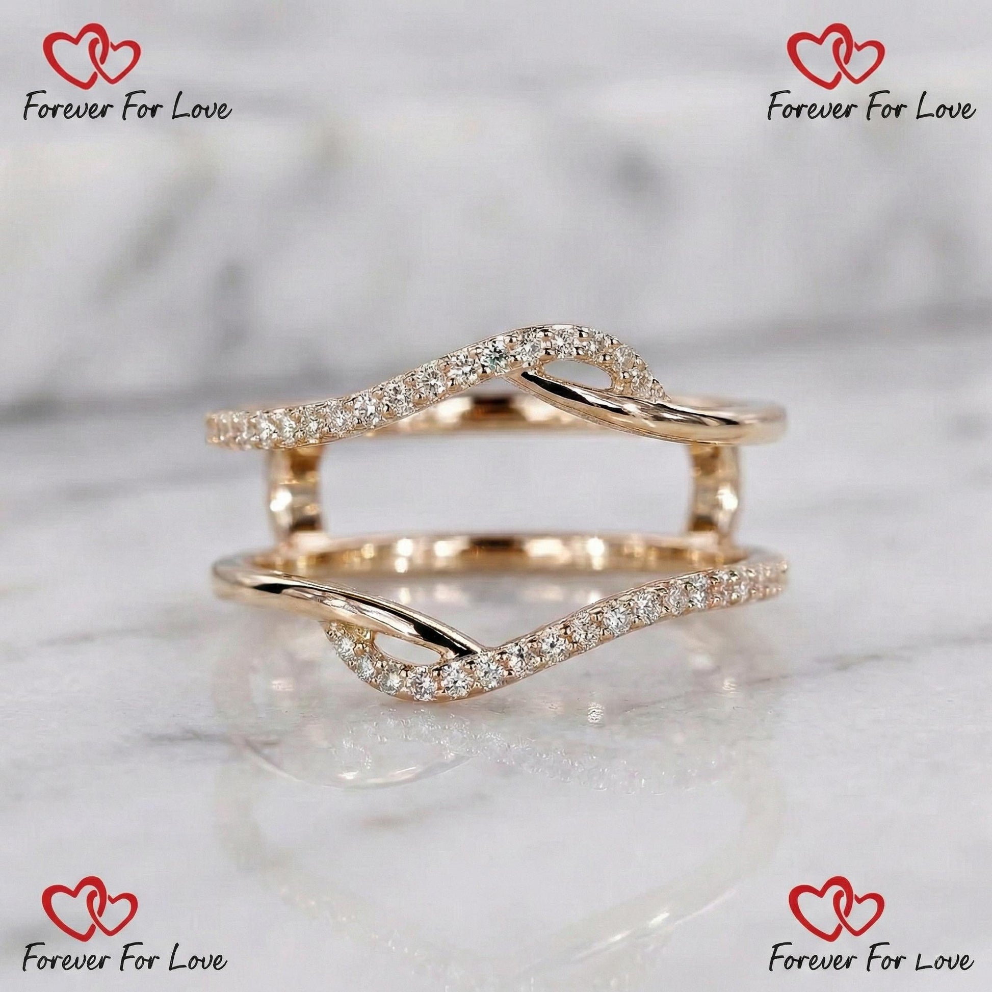 Round Lab Diamond Engagement Ring