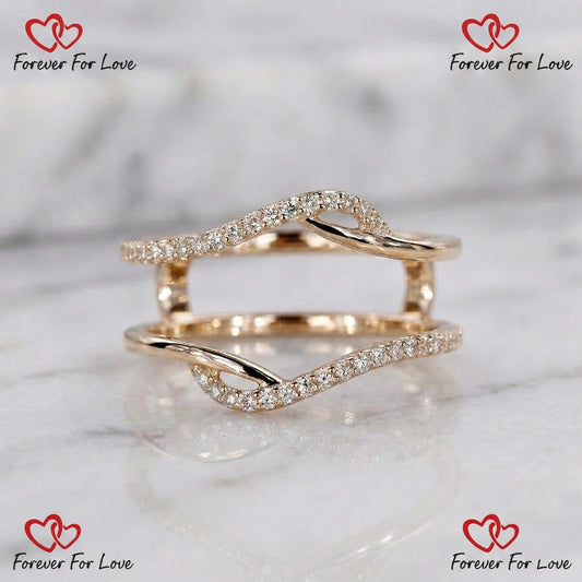 Round Lab Diamond Engagement Ring