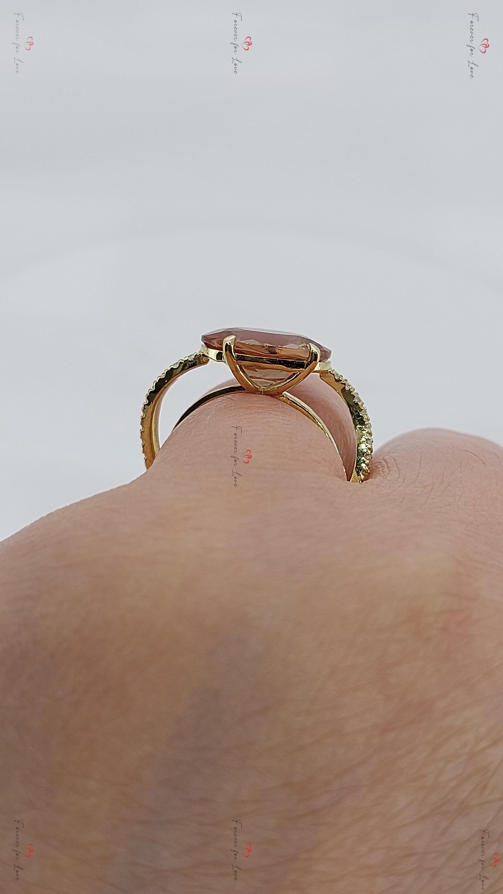 Oval Diamond Engagement Ring