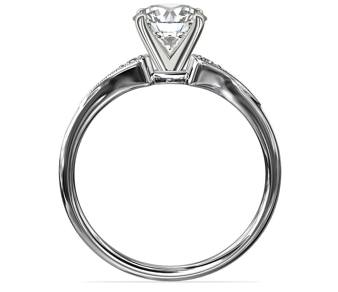 2 Ct Round Natural Diamond Solitaire Ring