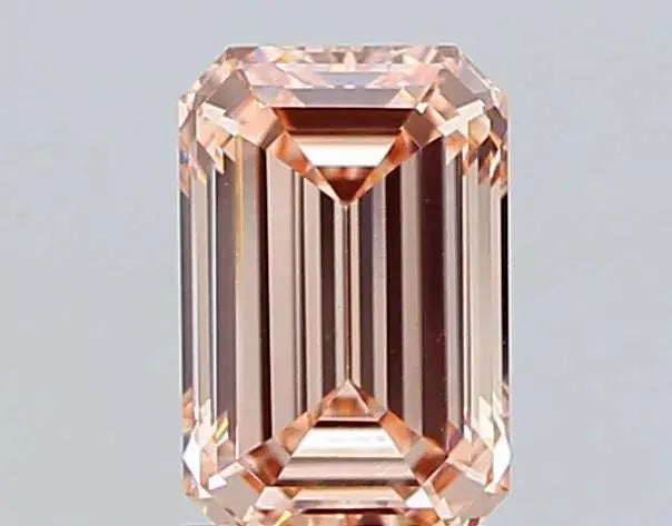 2.18ct Emerald Lab Grown Diamond (Colour Fancy Pink, Clarity VS1, IGI Certified) Forever For Love