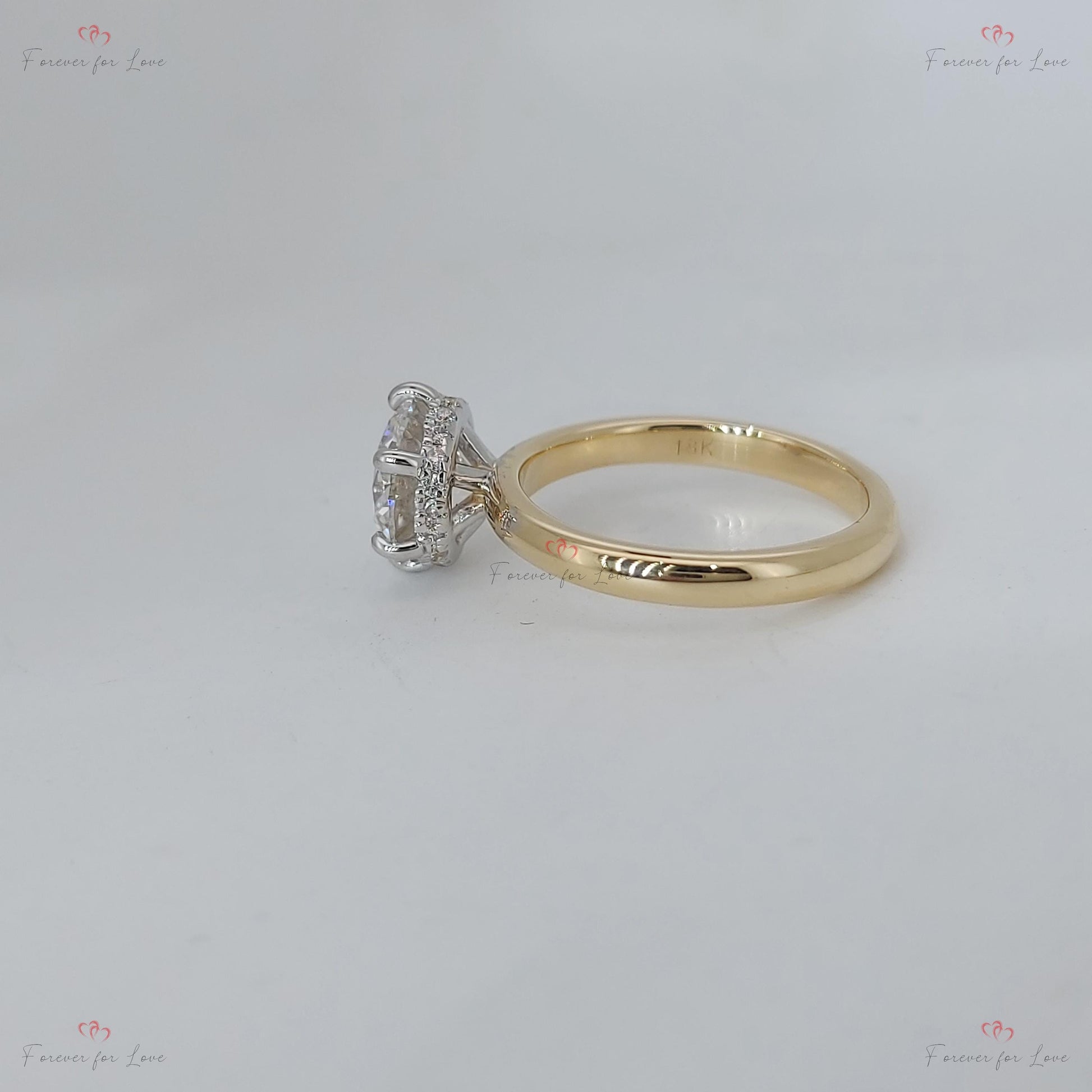 2.5 Ct IGI Certified Round Lab Diamond Solitaire Engagement Ring