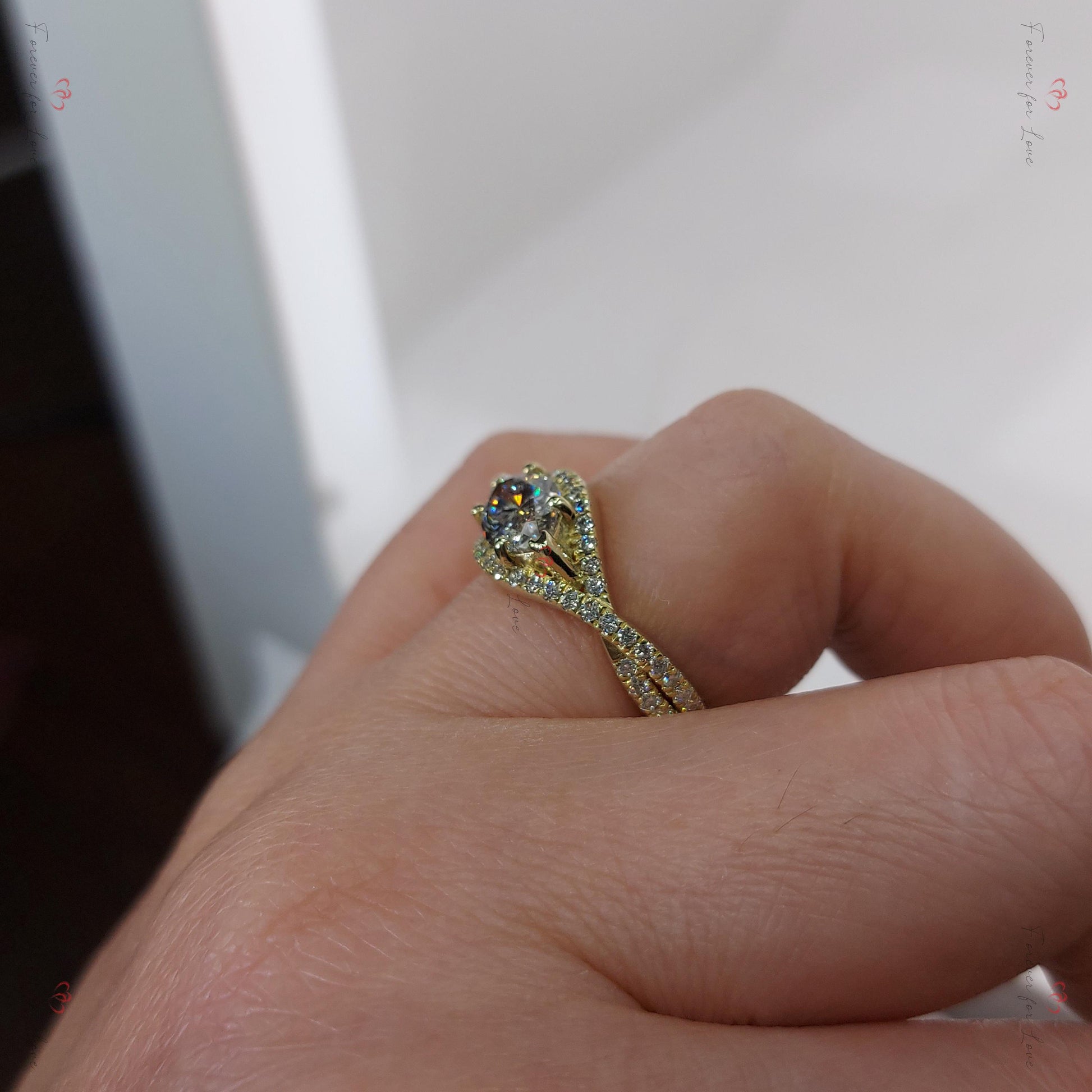 Marquise Diamond Band